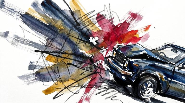 Liberty Avenue, a left turn, and a life lost