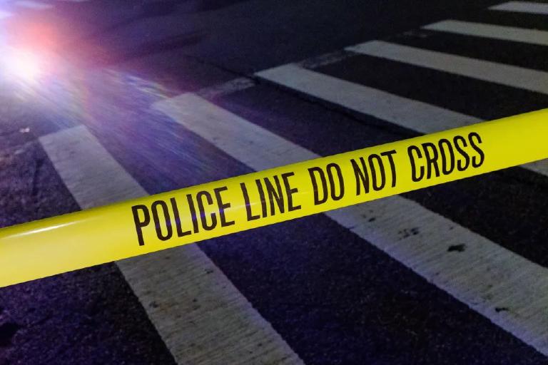 84th and 35th: a right turn, a man down