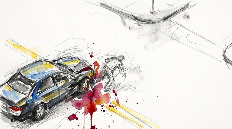 Blood on Northern Boulevard—No More Ghosts in the Crosswalk