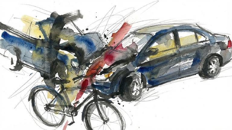 Left Turn, Four Down. Central Park West, Late Morning.