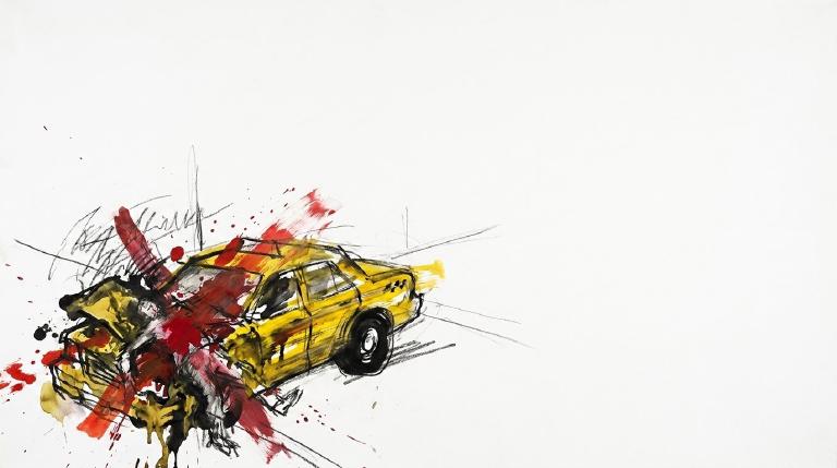 Nights on the FDR. Bodies on the crosswalks.