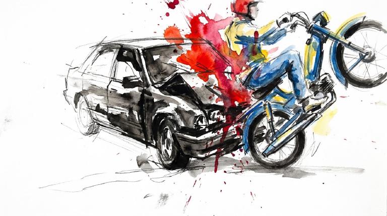 Driggs Ave, a bike, and a bruise you can’t see