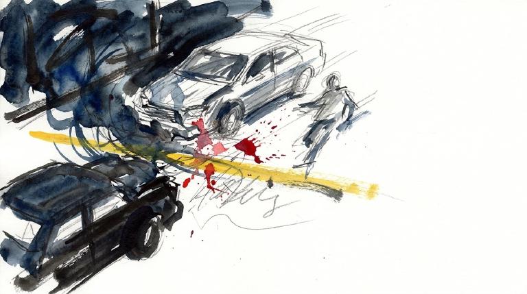 Left turn at 60th and 12th: a woman down, another week of blood on CB12 streets