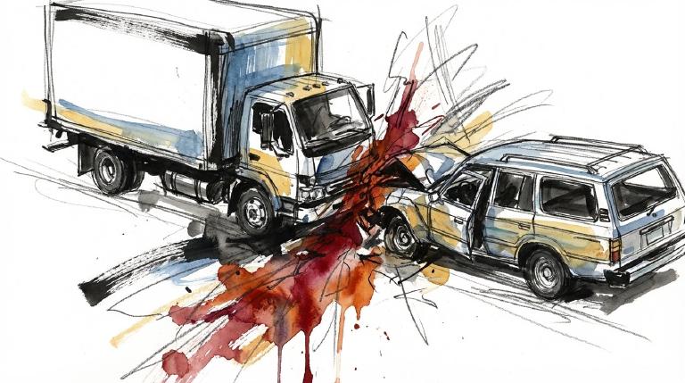 Night on the Cross Island. Another life gone.