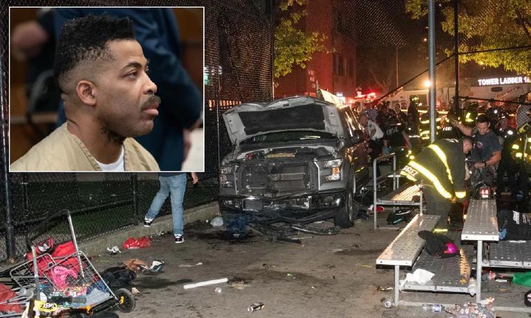 Mercer and Houston: a cyclist goes down, and the count keeps climbing