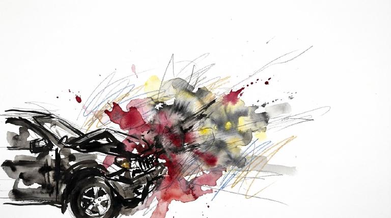 Late afternoon death on United Nations Ave South, and a district still bleeding