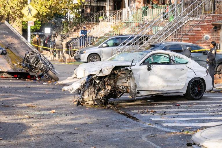 Eastern Parkway before dawn, a life ends. District 35 keeps counting.