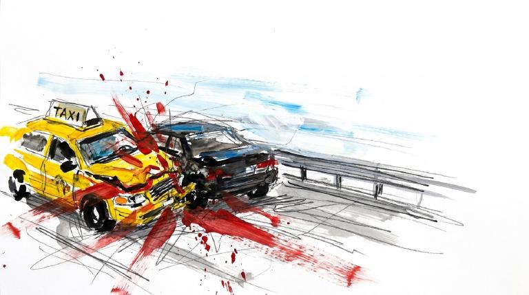 East 119th: a cyclist down, a city still speeding