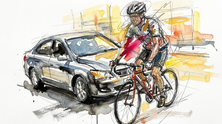 Flatbush (West) on foot and bike: hurt at the corner, again and again