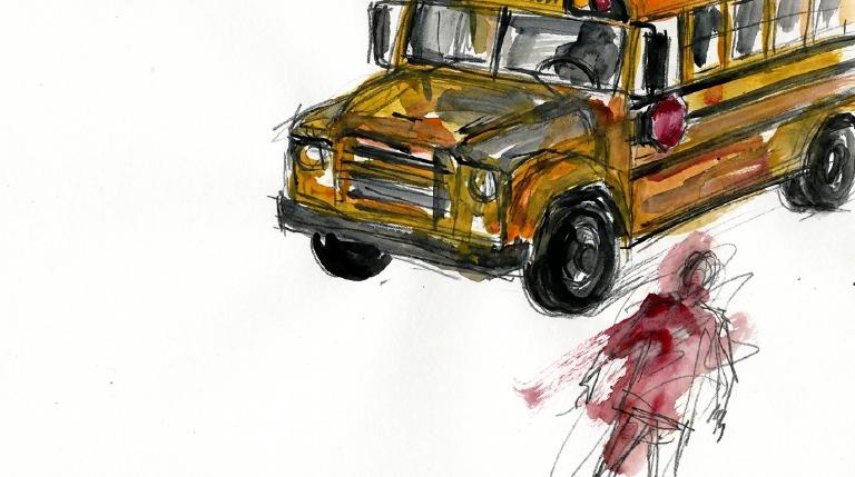 W 125th: a boy on a bike, a driver, and the cost of waiting